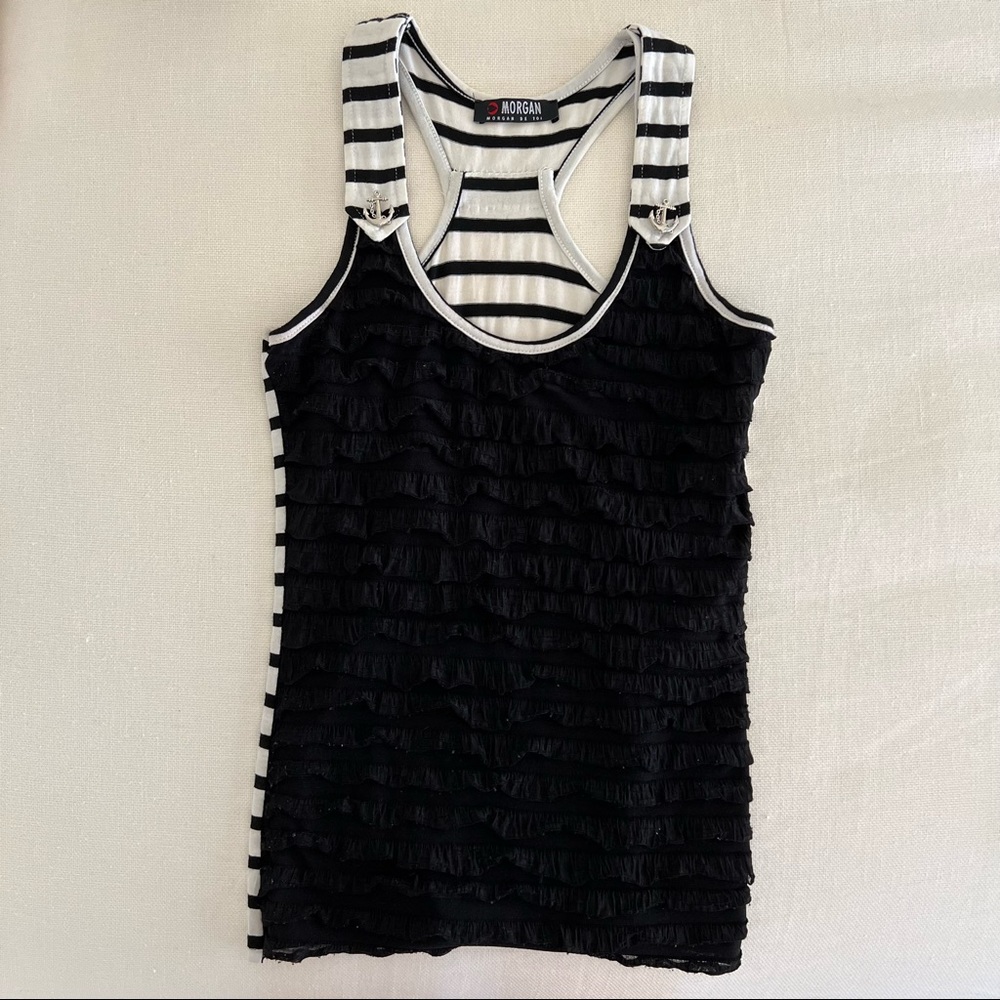 Morgan de Toi striped tank top XS